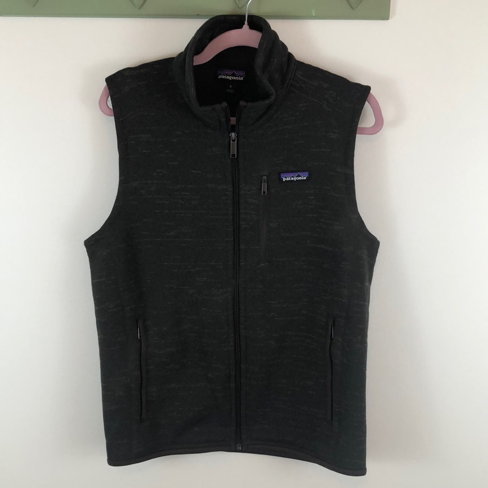 Patagonia Better Sweater Brown Heathered Vest Size Medium